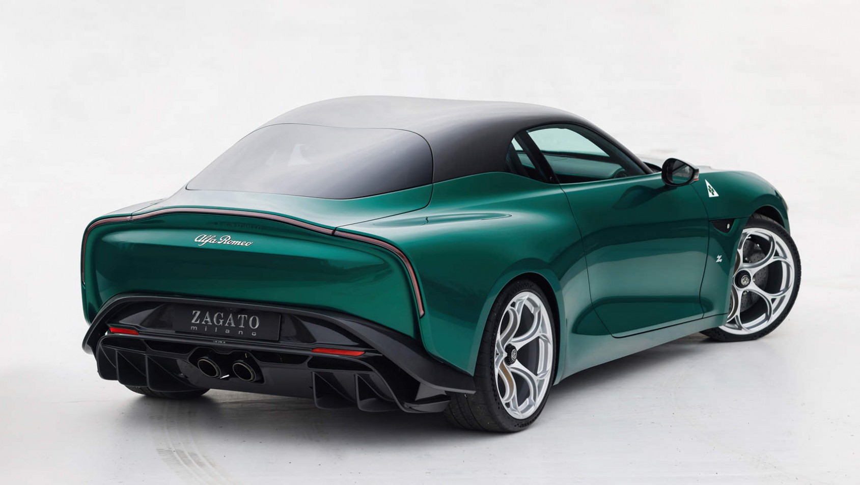 Alfa Romeo Giulia SWB Zagato - widok z boku