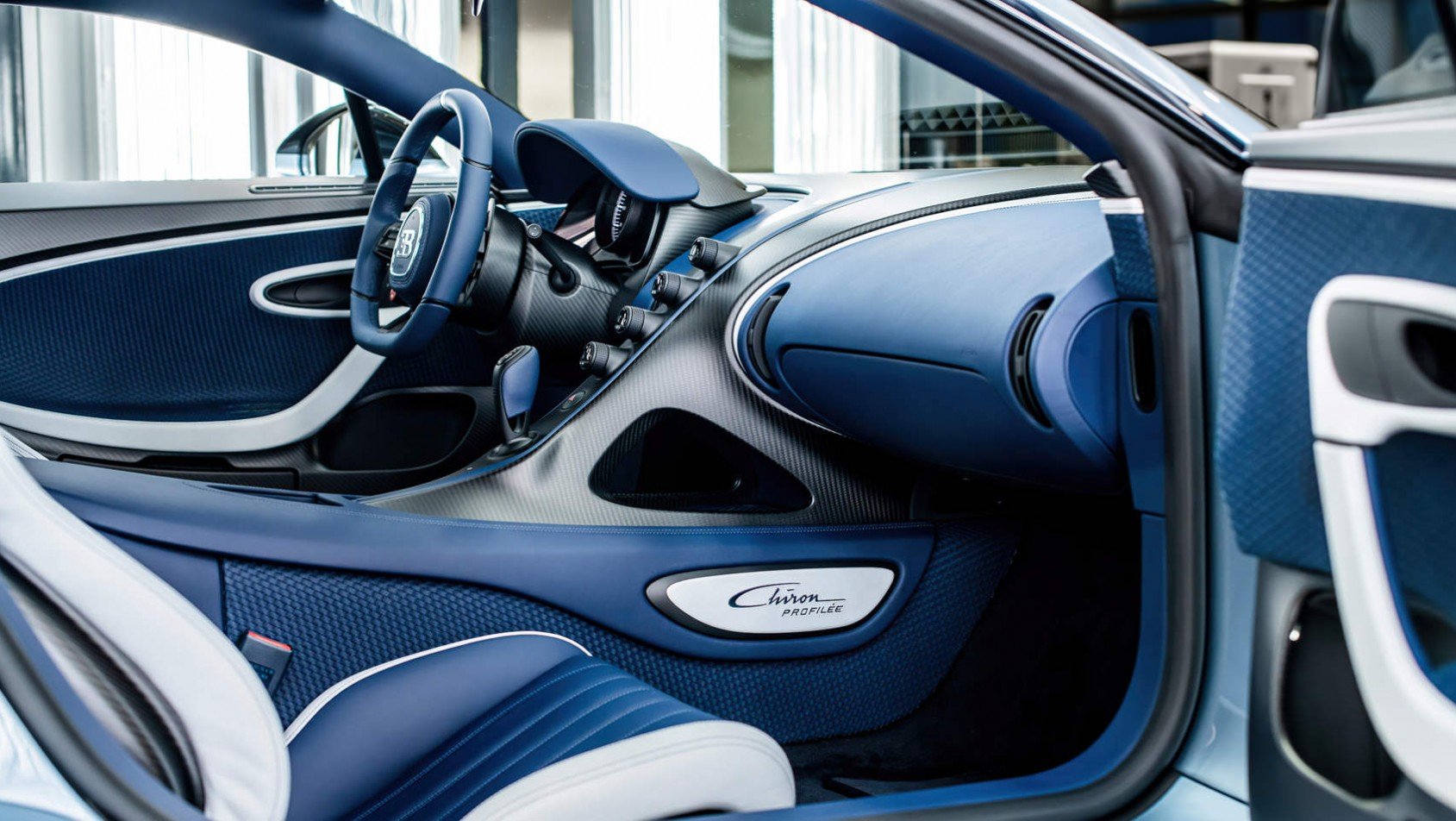 Bugatti Chiron Profilée - kabina