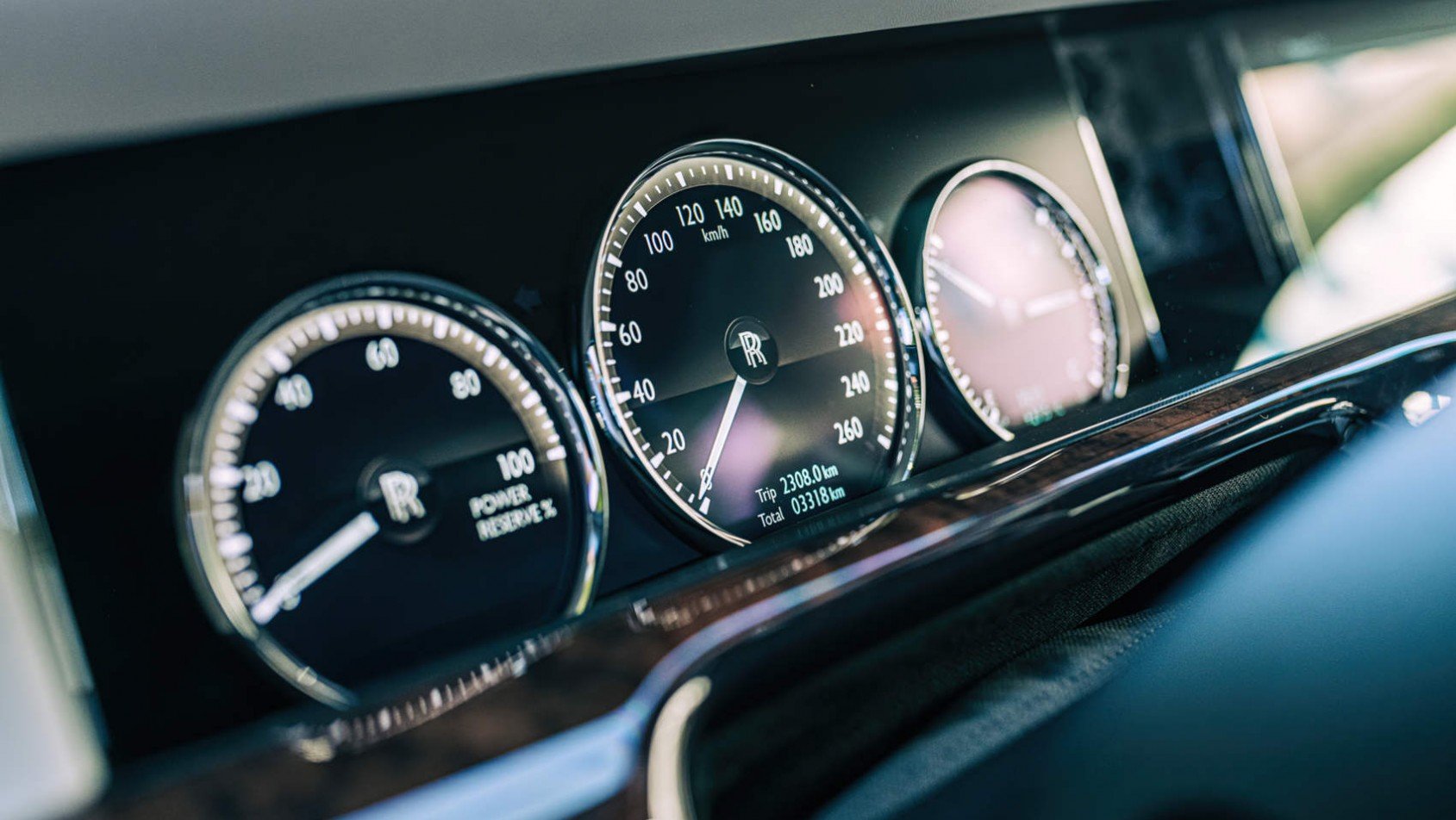 Rolls-Royce Phantom EWB - zegary