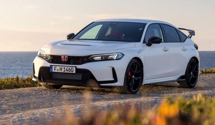 Honda Civic Type R - podczas testów