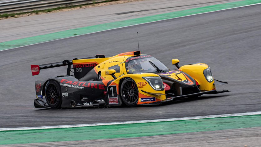 Ligier LMP3 Mariusz Miękoś za kierownicą Ligier LMP3