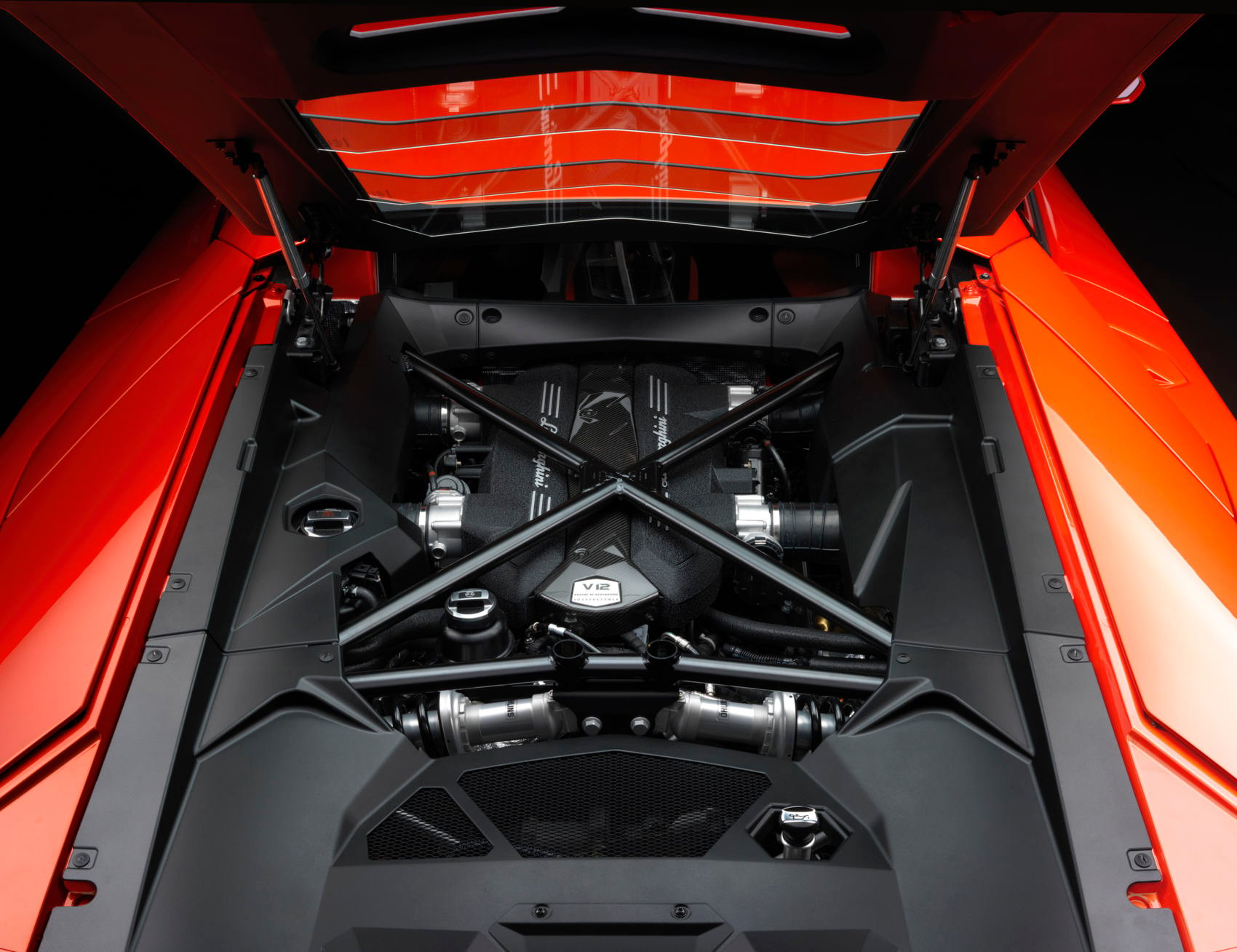 Lamborghini Aventador V12 engine