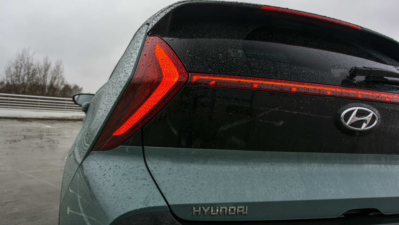 Hyundai Bayon - zbliżenie na tył