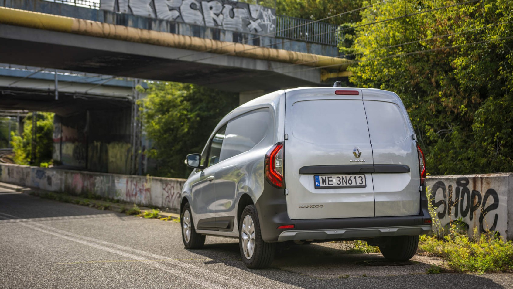 Renault Kangoo Renault Kangoo - widok z tyłu