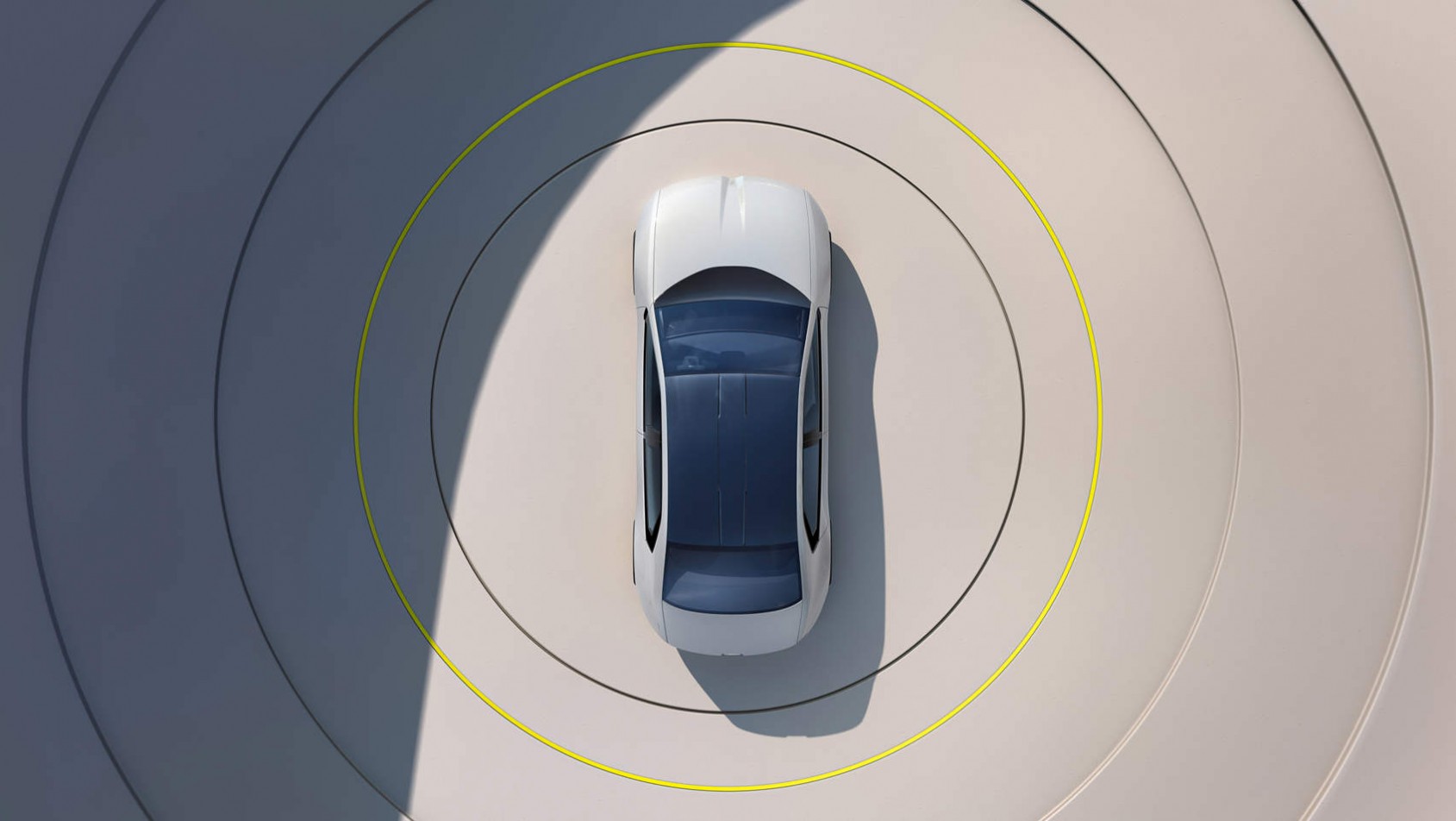 BMW iVision Dee concept - widok z góry