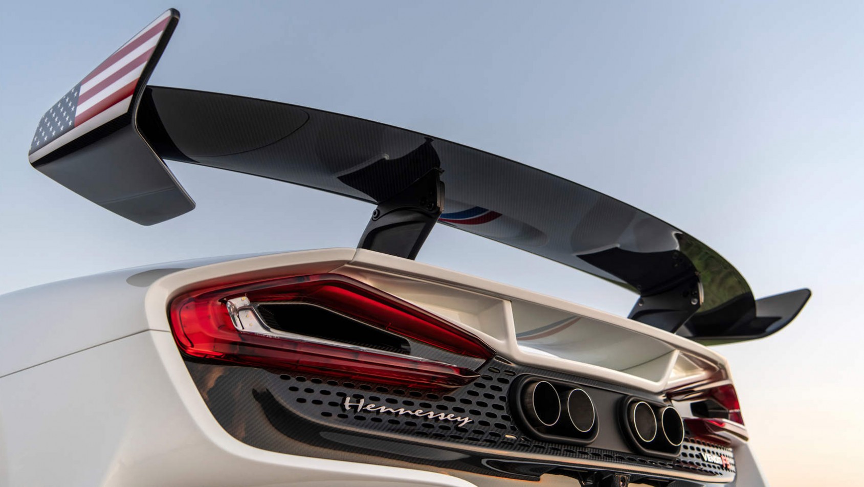 Hennessey Venom F5 Revolution - skrzydło