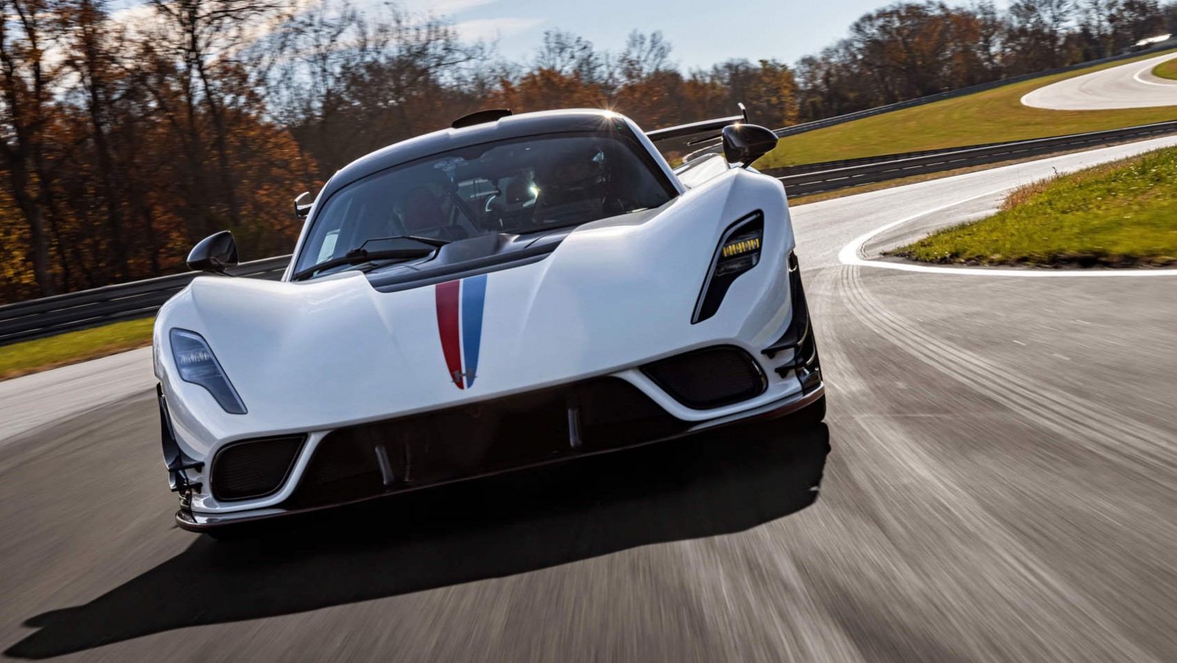 Hennessey Venom F5 Revolution - podczas jazdy