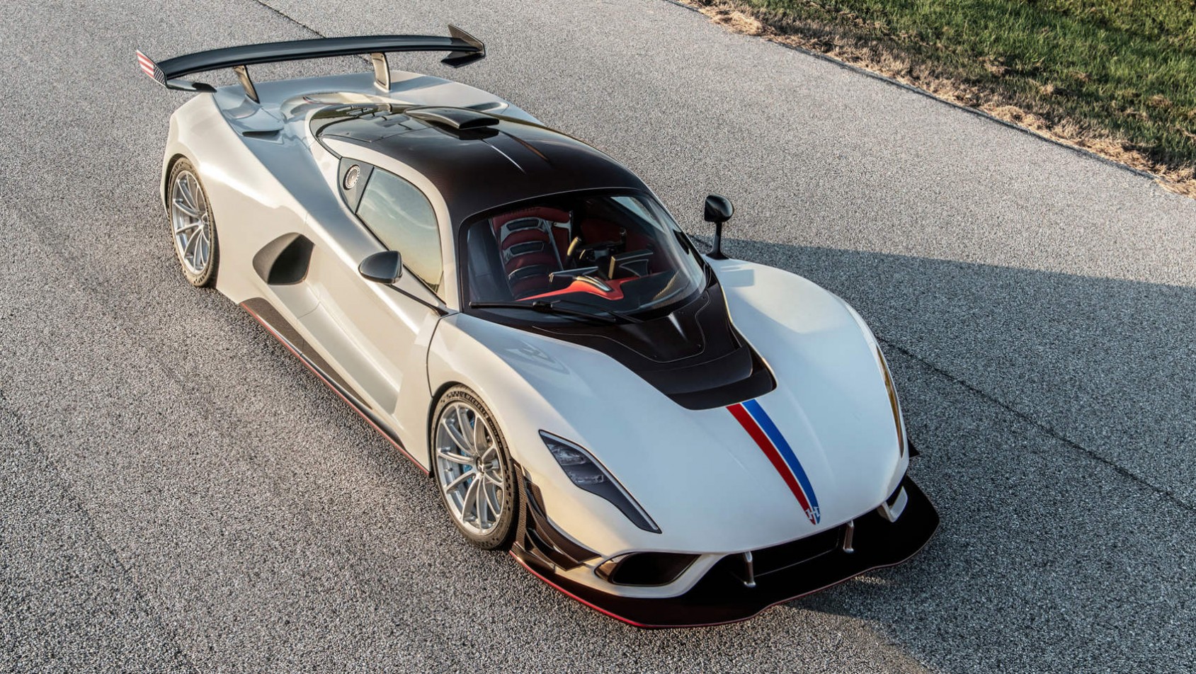 Hennessey Venom F5 Revolution - z lotu ptaka