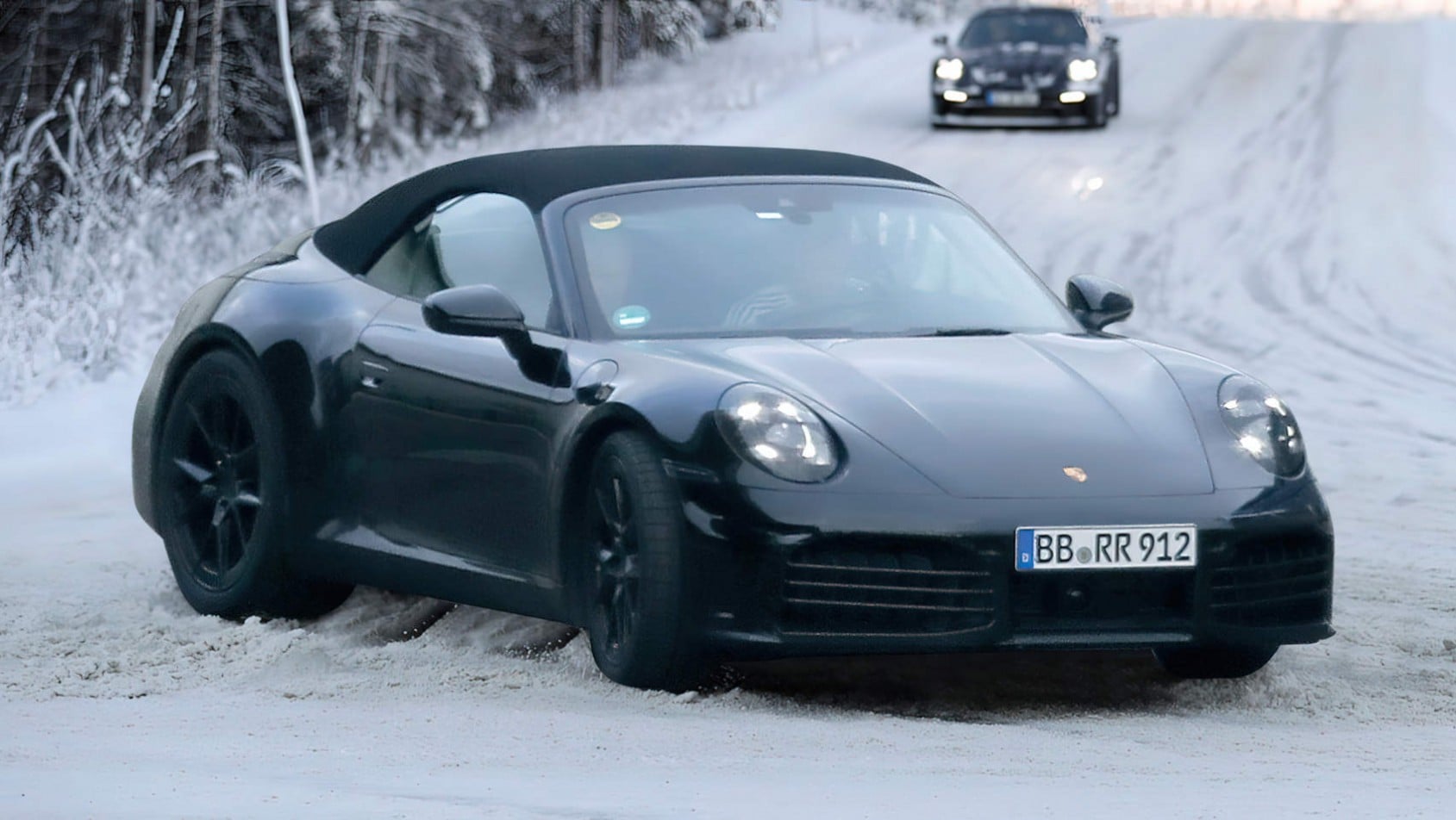 Porsche 992.2 Cabrio - przód