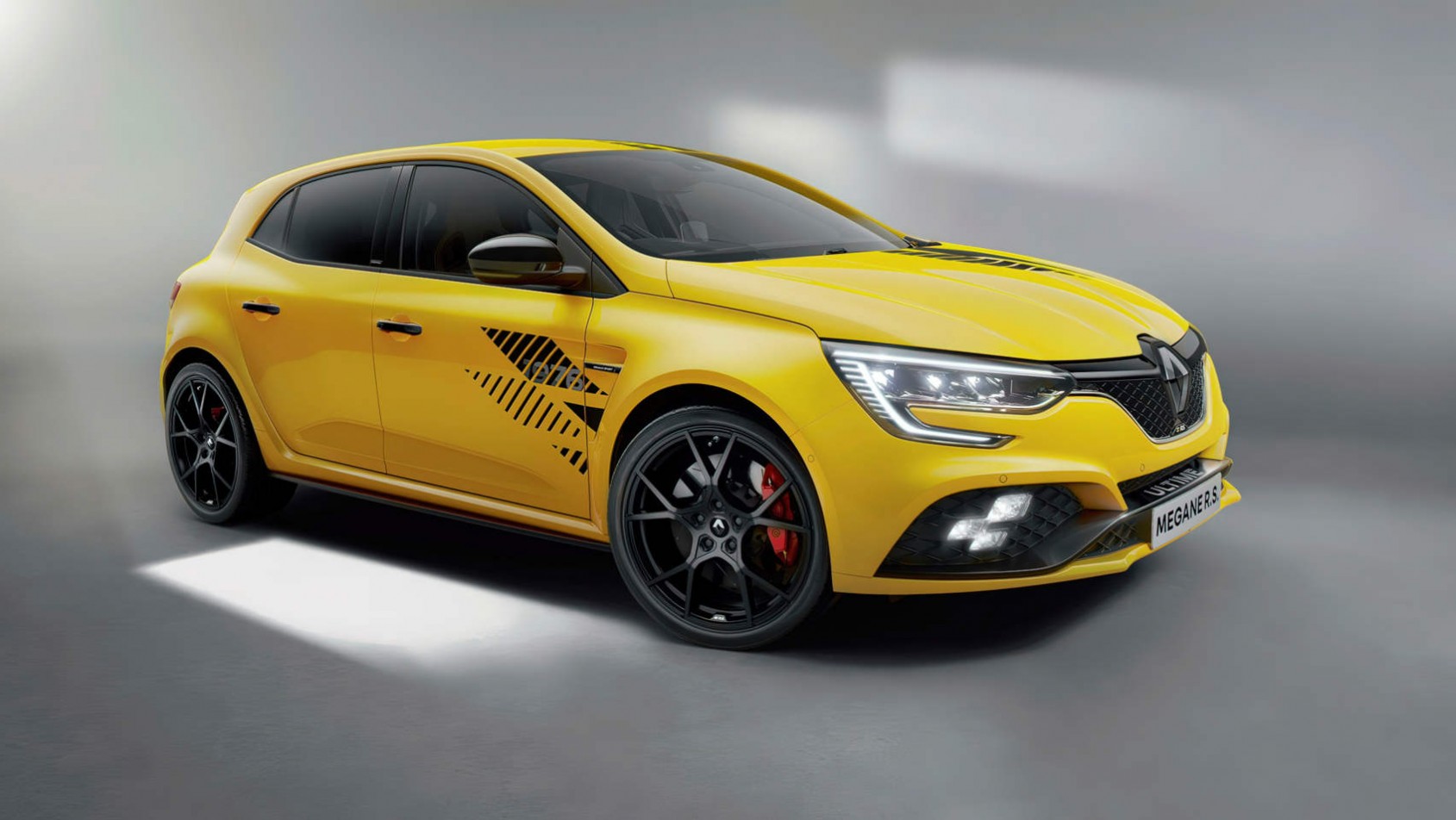 Renault Megane RS Ultime żółty lewy