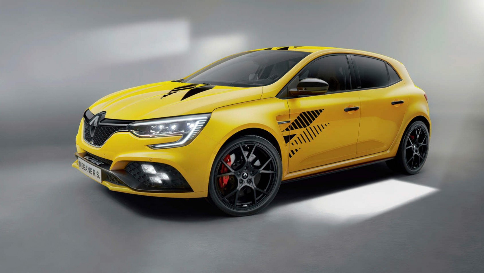 Renault Megane RS Ultime żółty przód