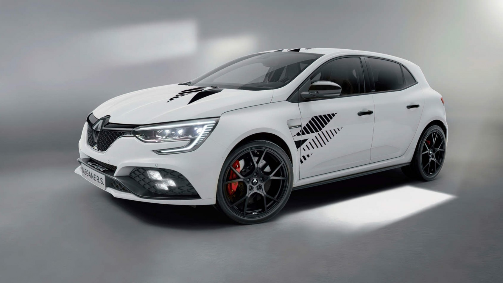 Renault Megane RS Ultime biały przód