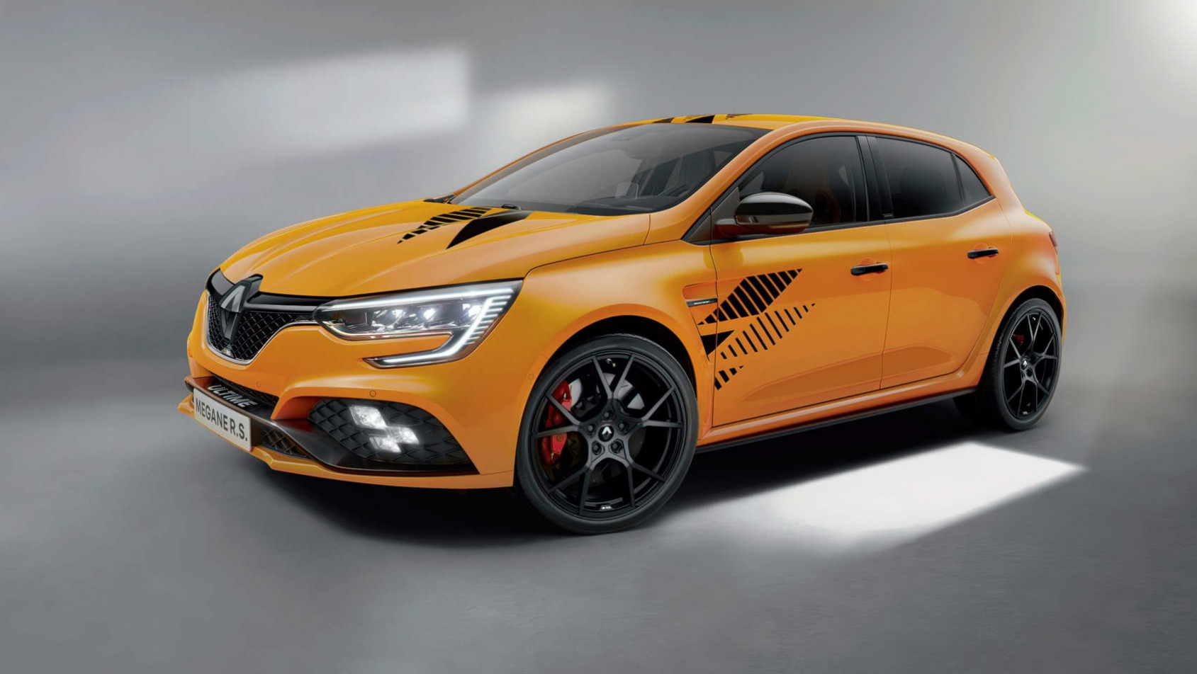 Renault Megane RS Ultime pomarańczowy przód
