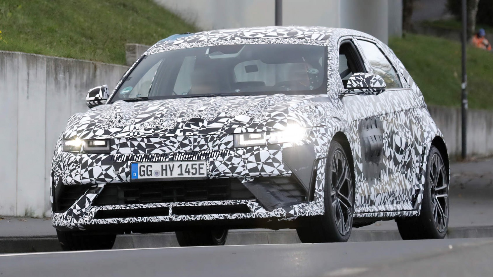 Hyundai Ioniq 5 N spyshots