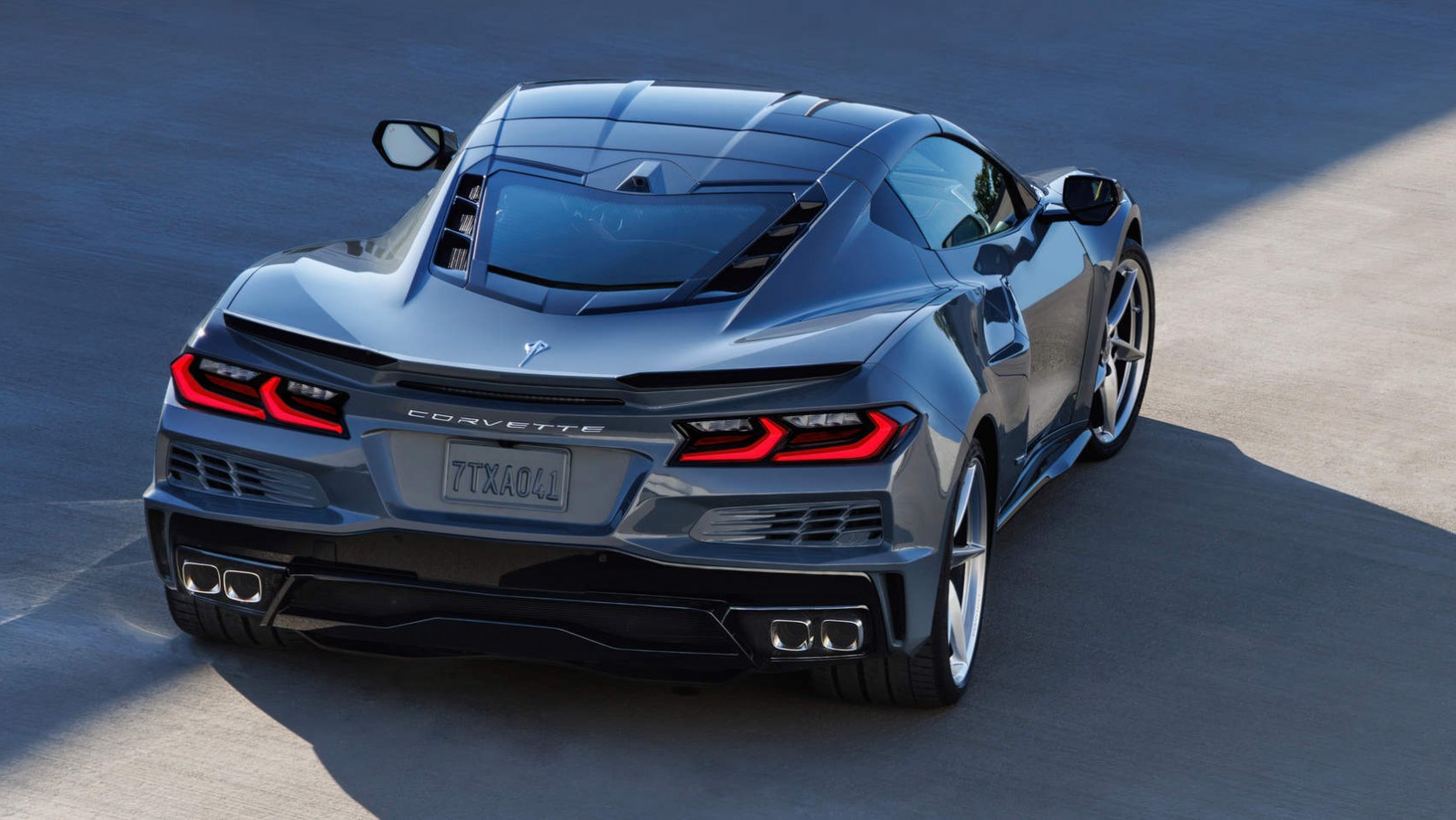 Chevrolet Corvette E-Ray - tył