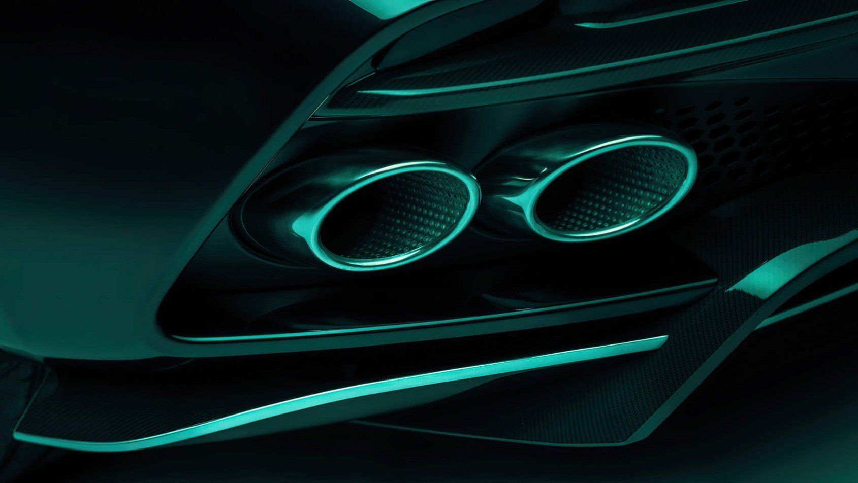 Aston Martin DBS 770 Ultimate Aston Martin DBS 770 Ultimate - końcówki wydechu