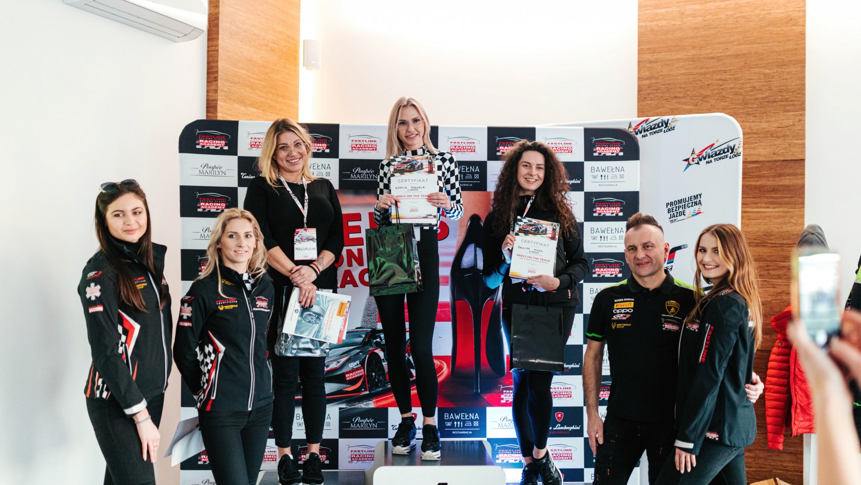 Heels on the Track Fastline Racing Academy - Heels on the Track