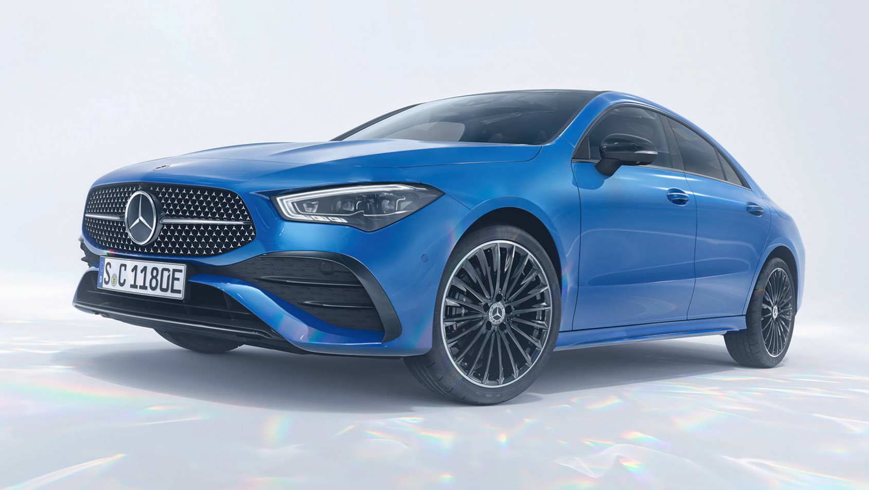 2023 Mercedes-AMG CLA35 2023 Mercedes-AMG CLA35 sedan niebieski