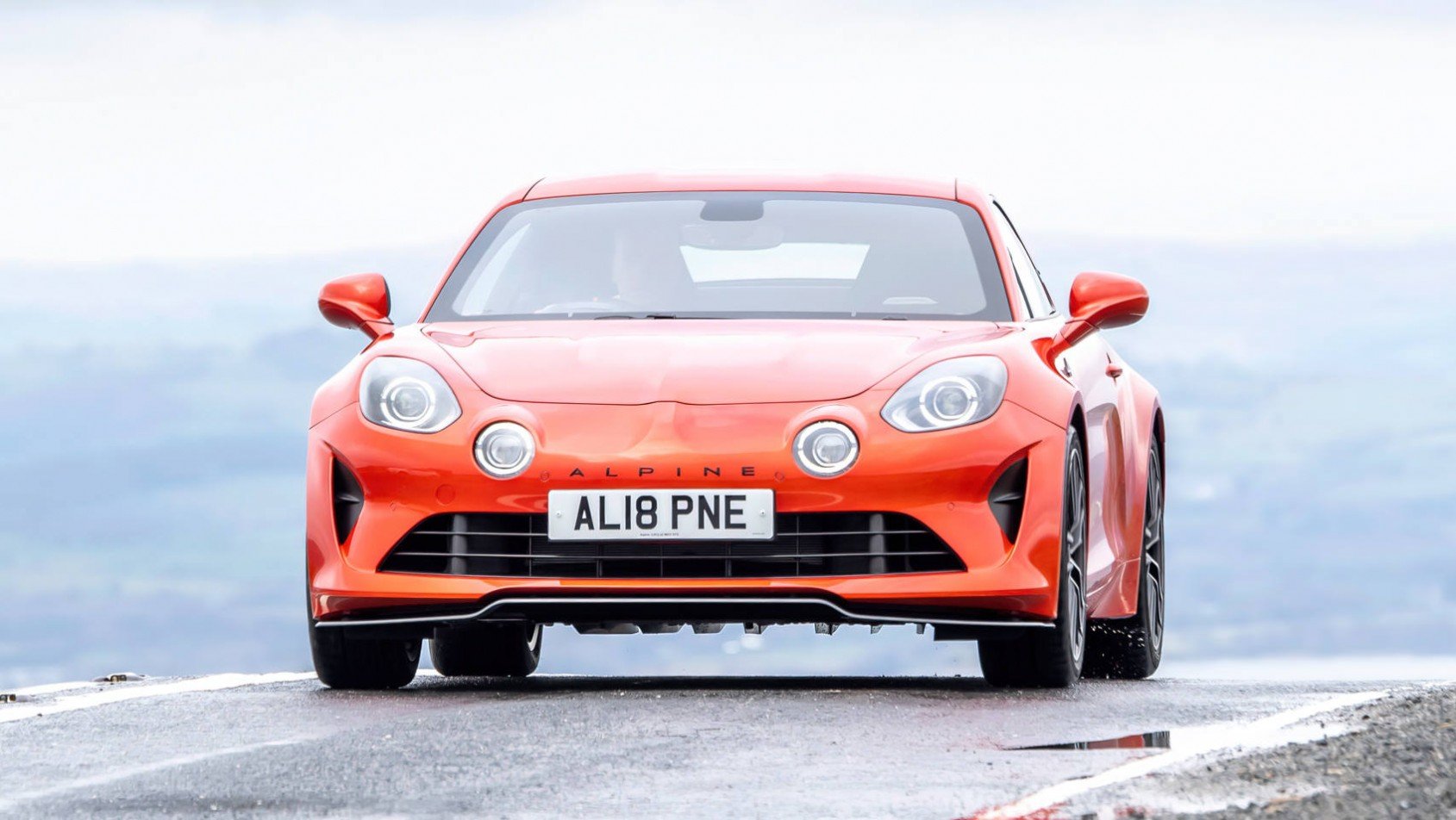 2023 Alpine A110S przód zbliżenie