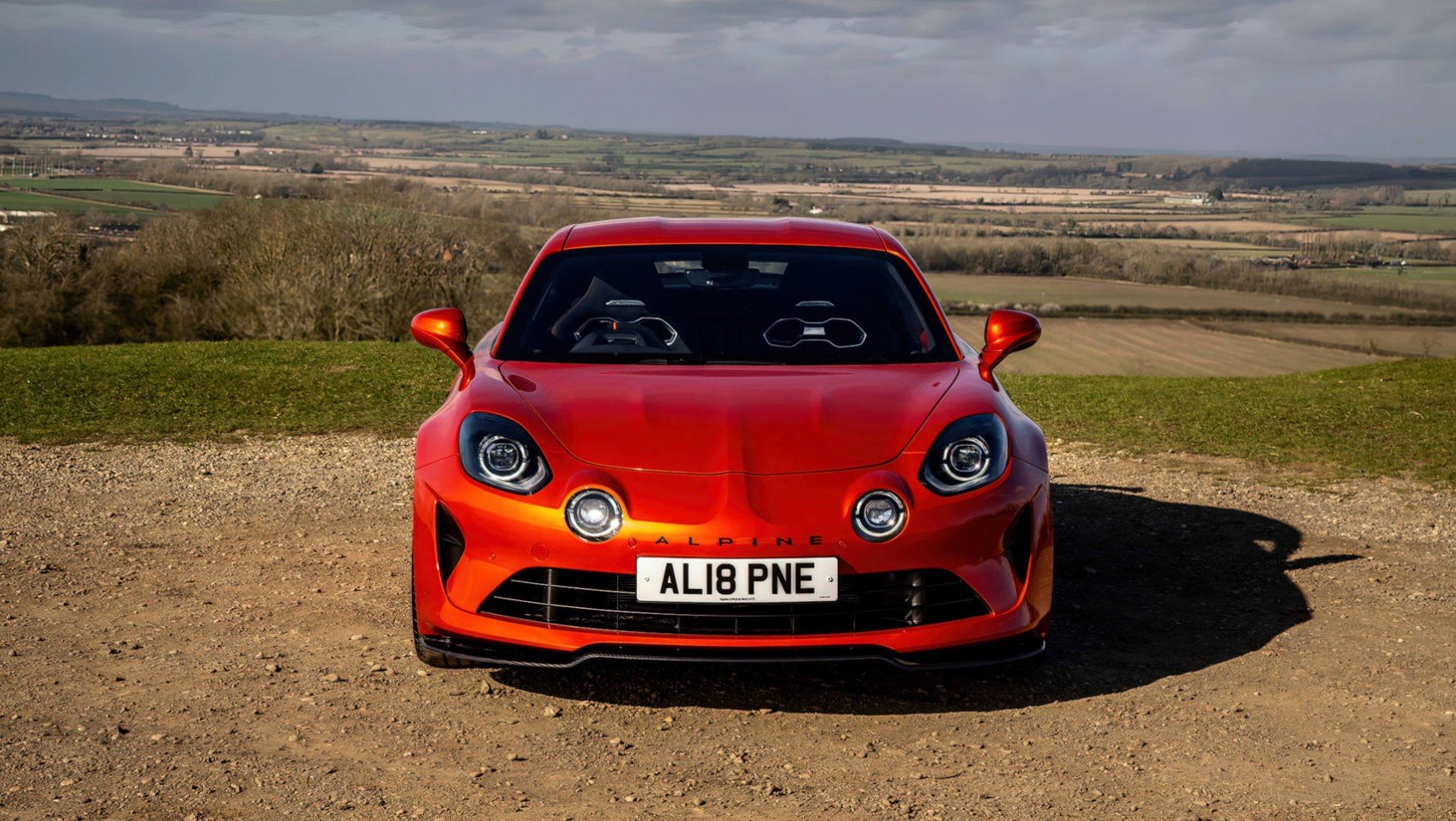 2023 Alpine A110S przód góra statycznie