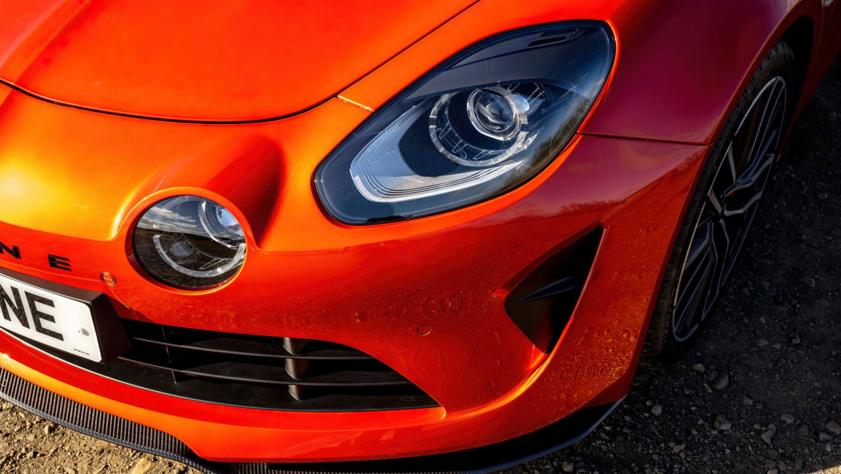 2023 Alpine A110S detal przodu