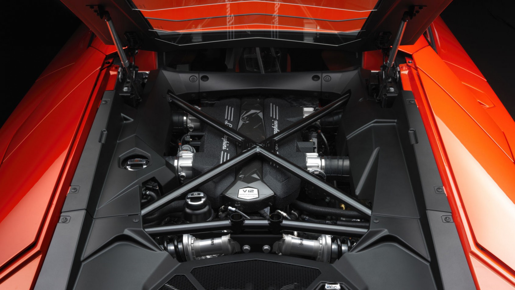 Lamborghini Aventador V12 engine