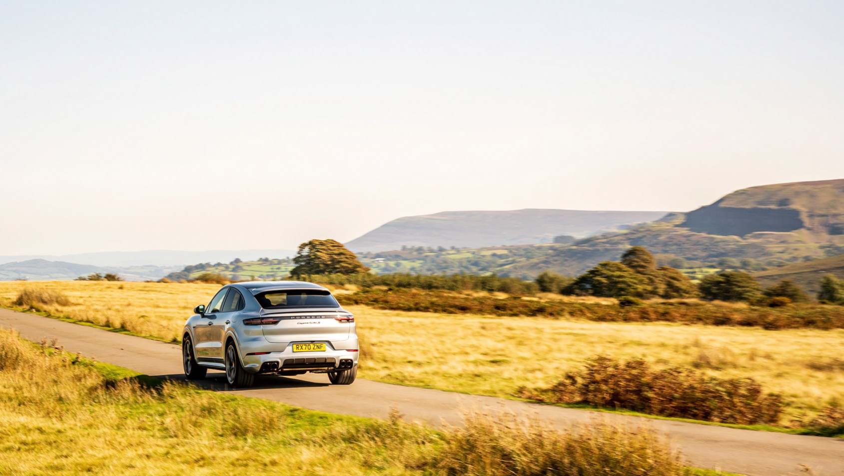 Porsche Cayenne Turbo S E-Hybrid Coupe tył lewy