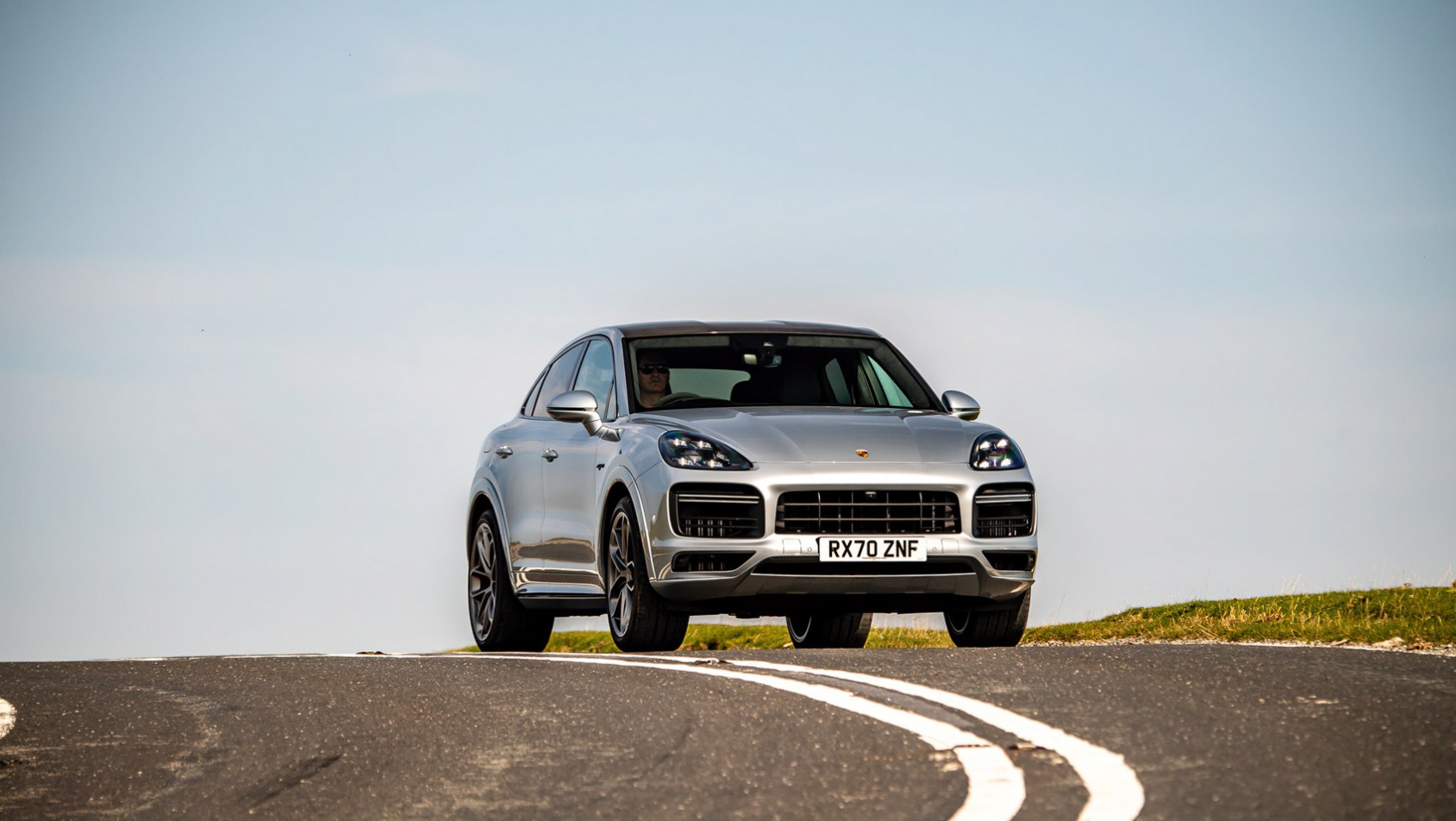 Porsche Cayenne Turbo Coupe przód prawy