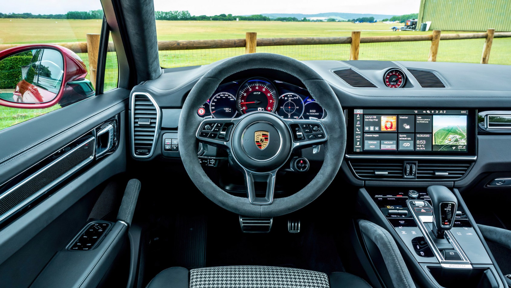 Porsche Cayenne kokpit