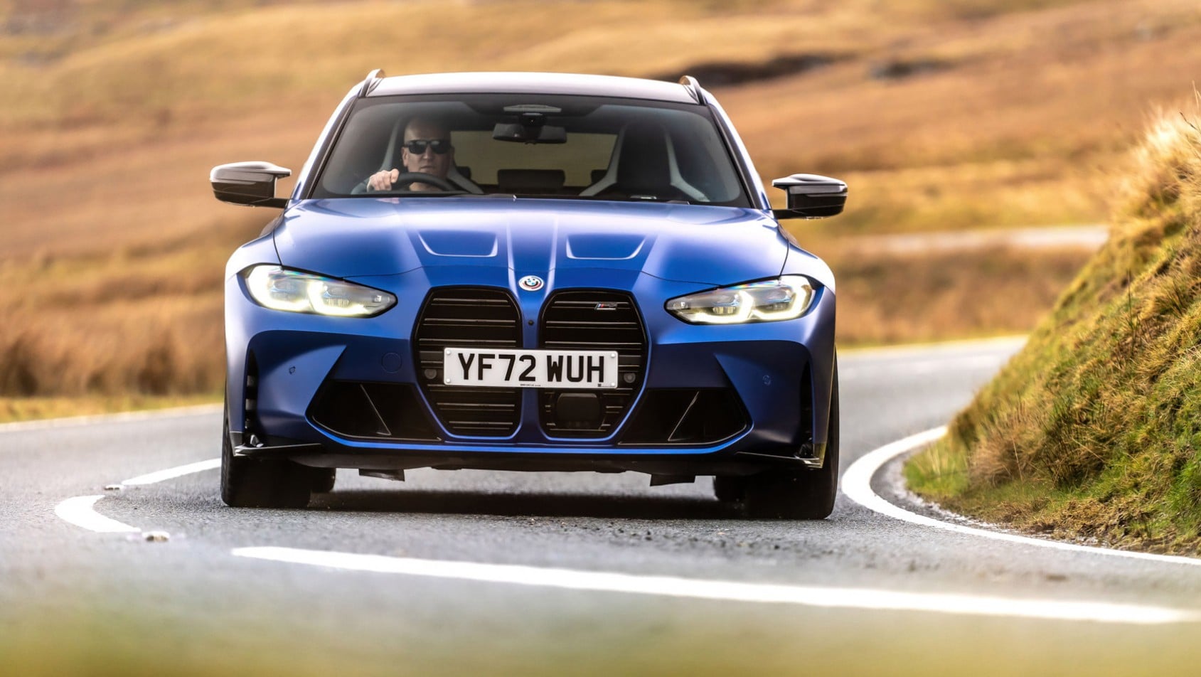 BMW M3 Touring przód dynamiczne