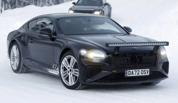 2023 Bentley Continental GT 2023 Bentley Continental GT - testy zimowe