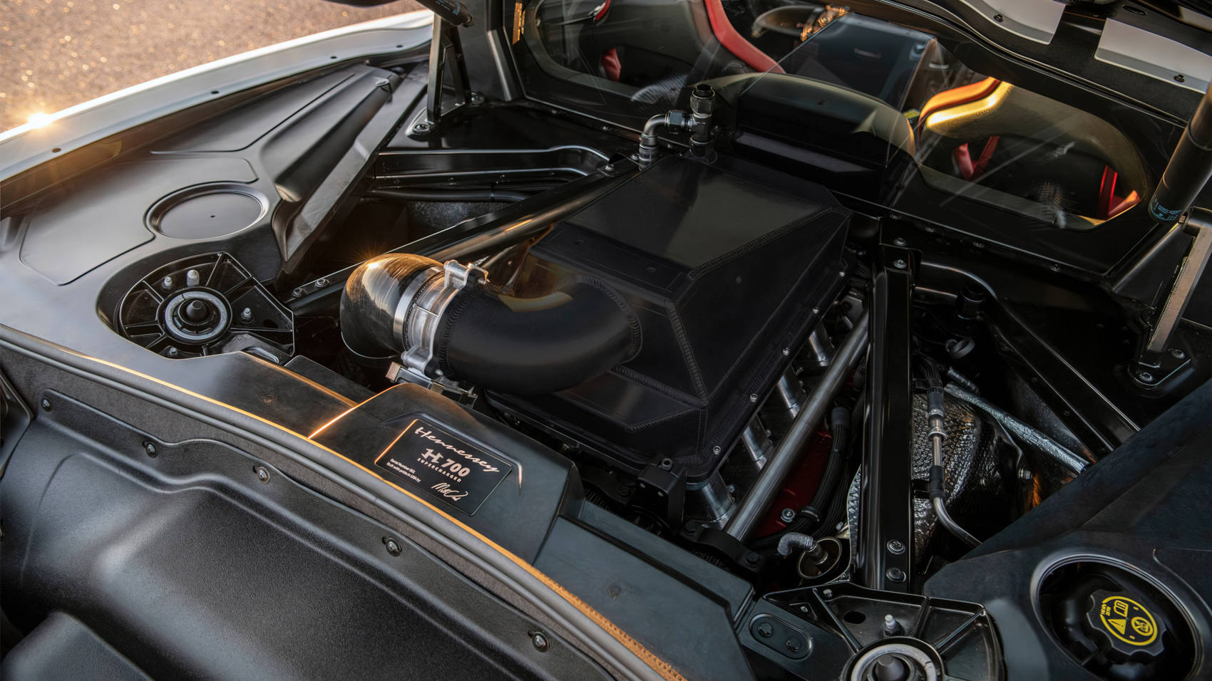Hennessey Corvette C8 silnik