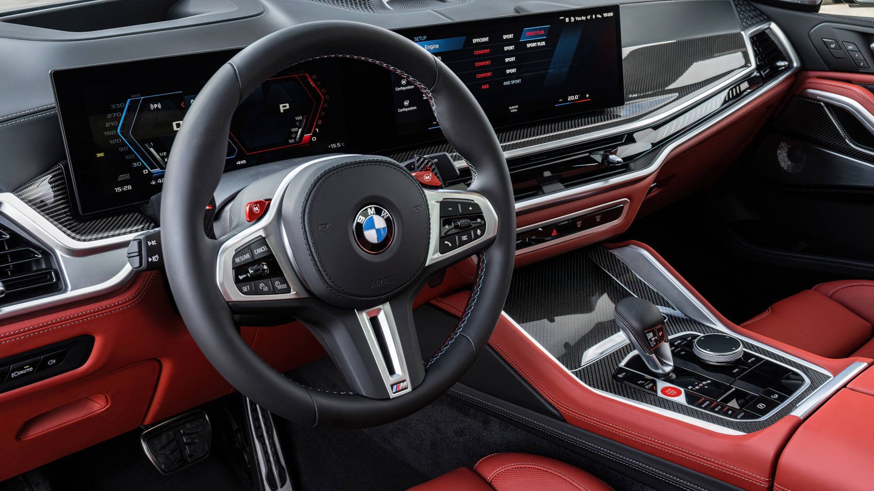 2023 BMW X6 M Competition kokpit