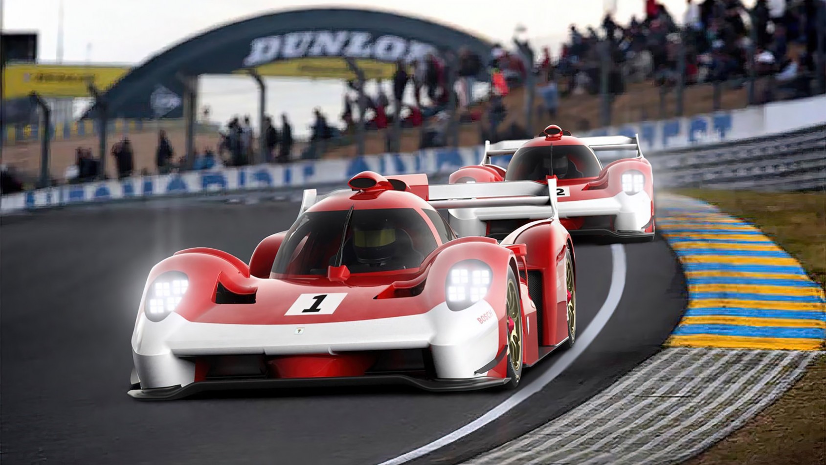 Scuderia Cameron Glickenhaus 007S na torze