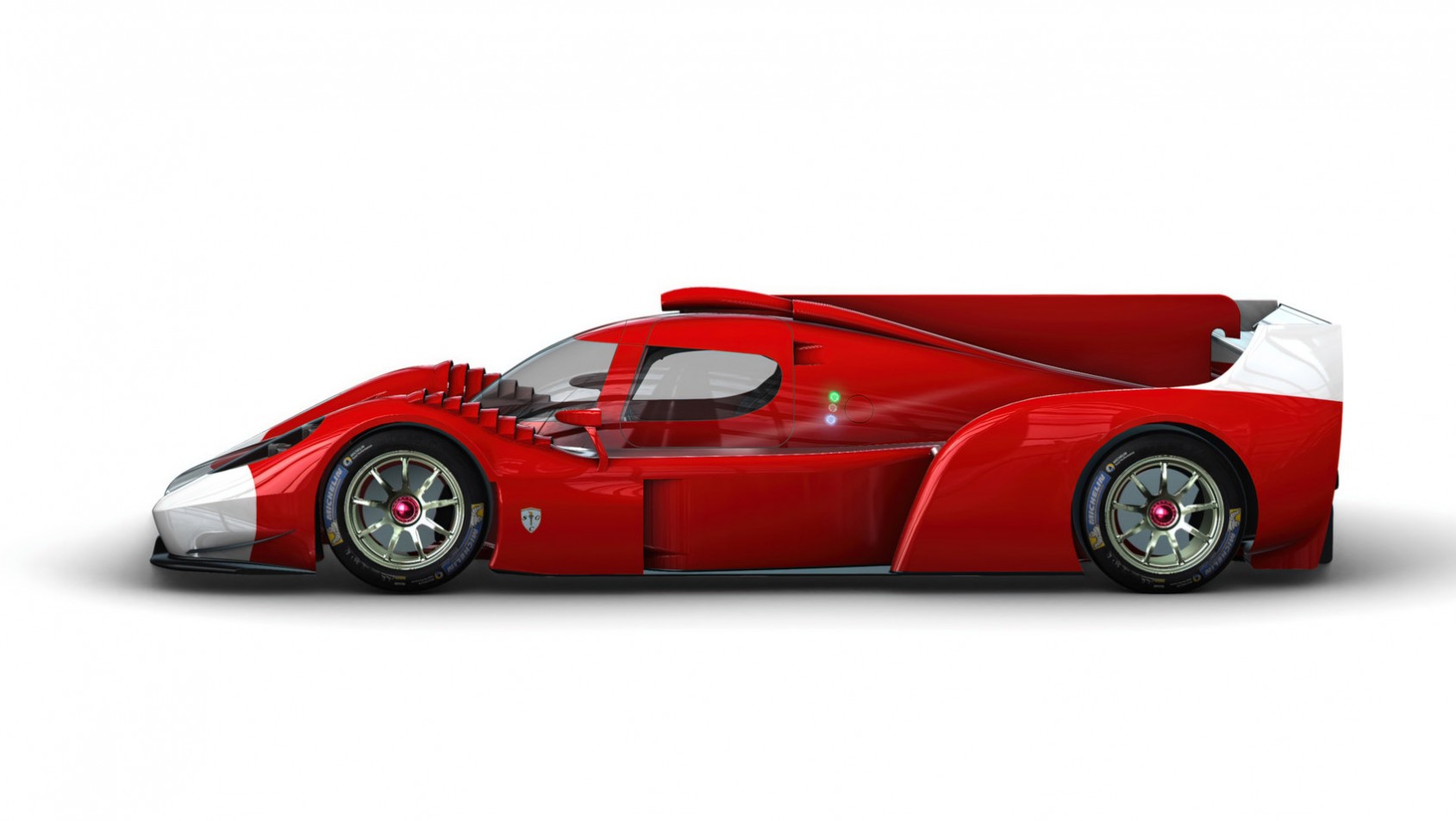 Scuderia Cameron Glickenhaus 007S profil lewy