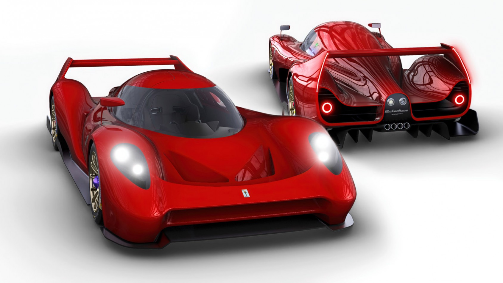 Scuderia Cameron Glickenhaus 007S przód i tył