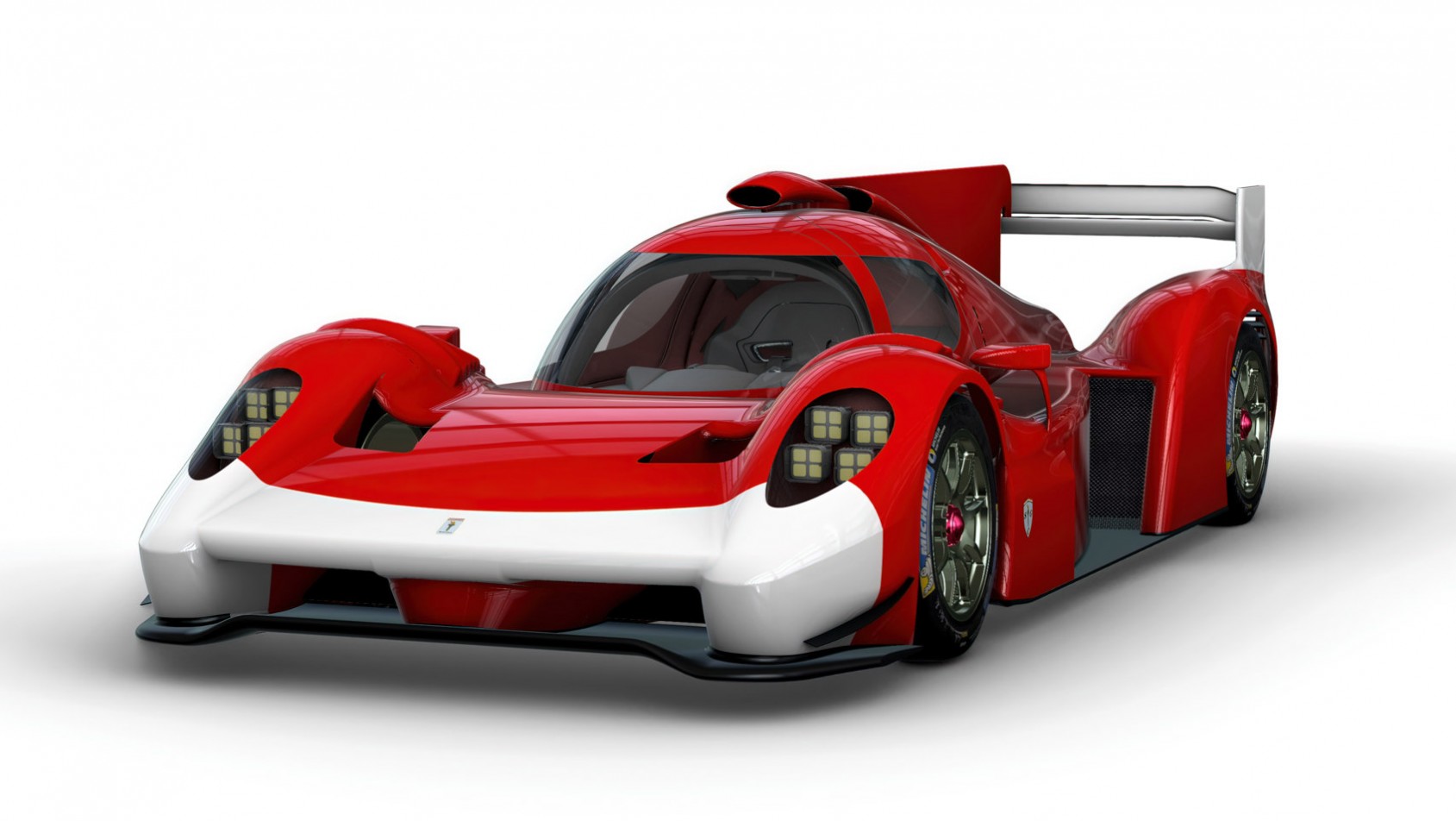 Scuderia Cameron Glickenhaus 007S przedni spoiler