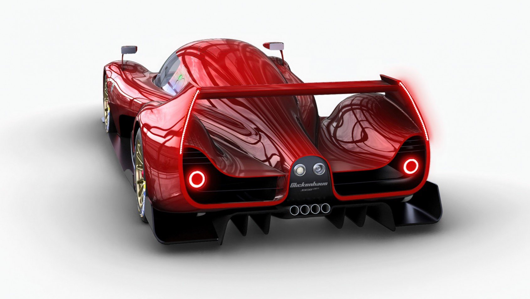 Scuderia Cameron Glickenhaus 007S tylny spoiler