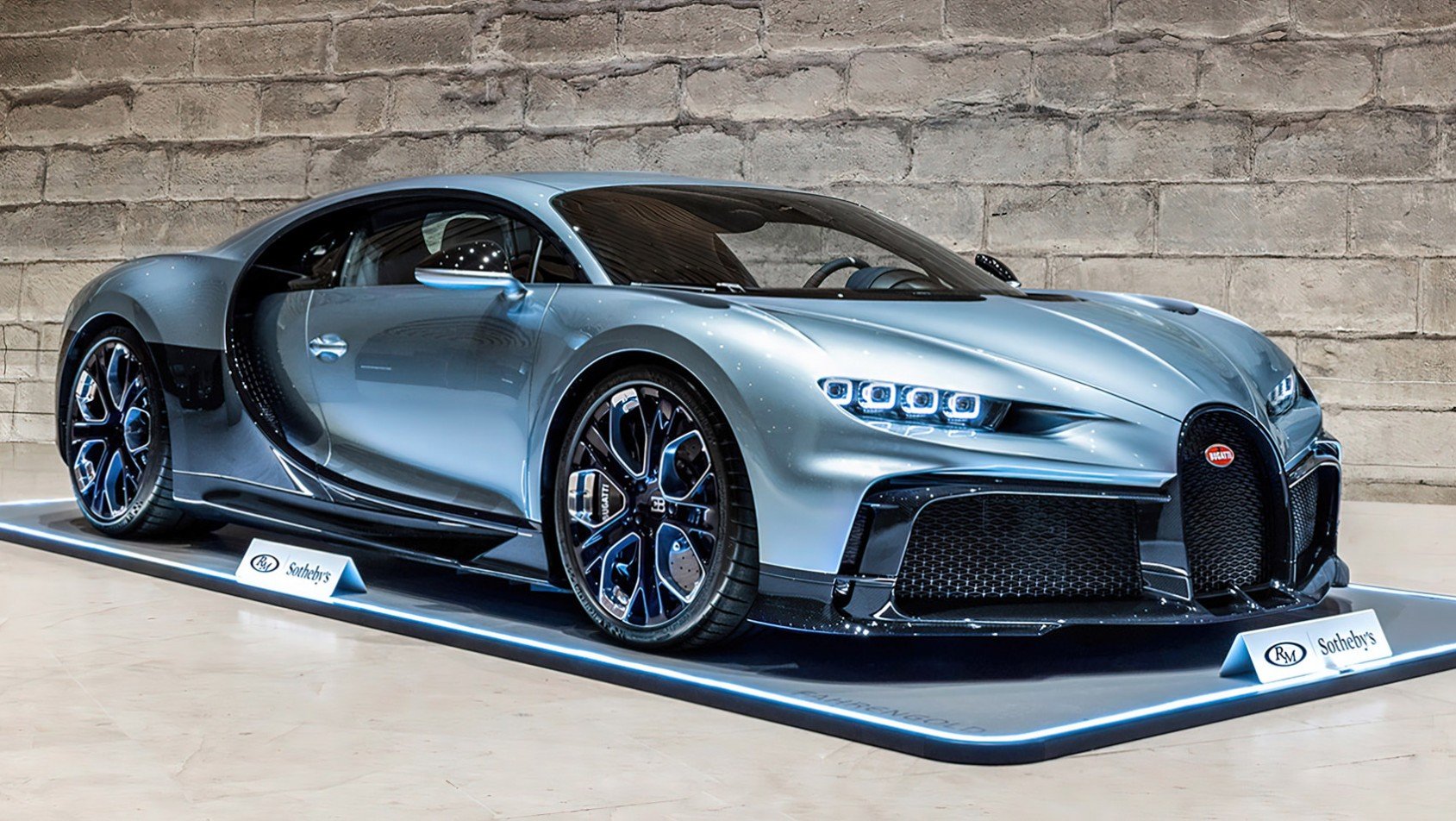 Bugatti Chiron Profilée podczas aukcji w Paryżu
