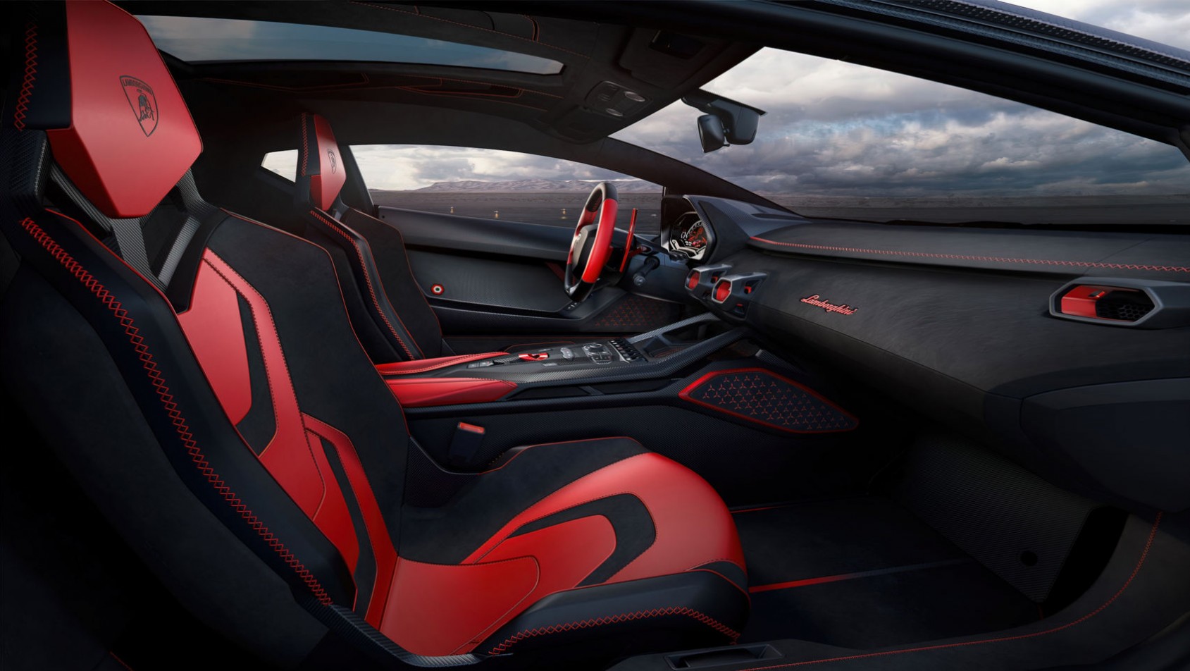 Lamborghini Invencible wnętrze