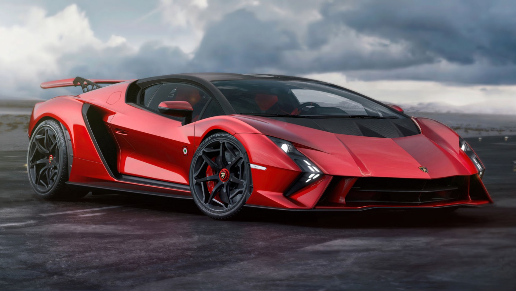 Lamborghini Invencible prawy przód