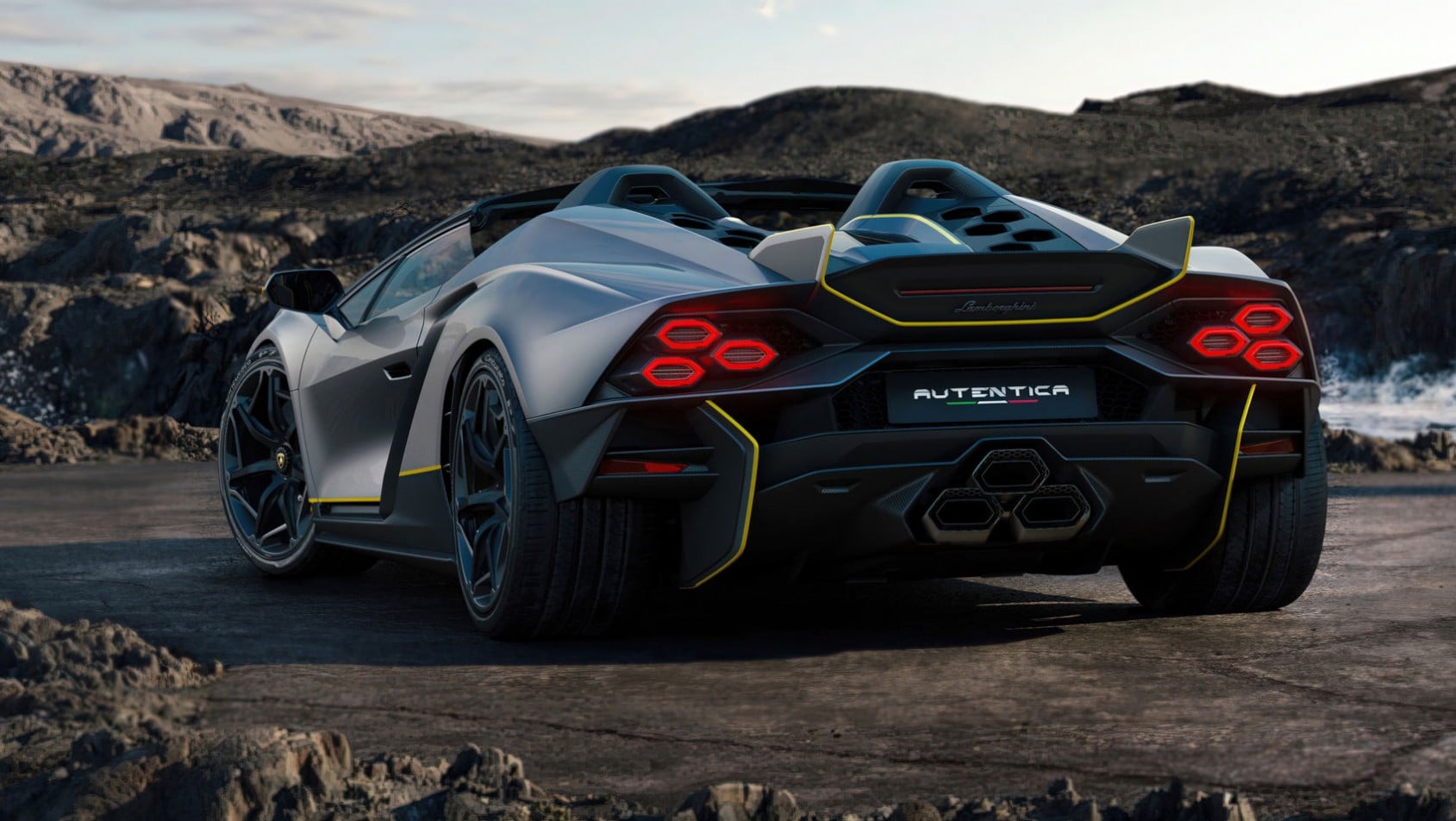 Lamborghini Autentica tył