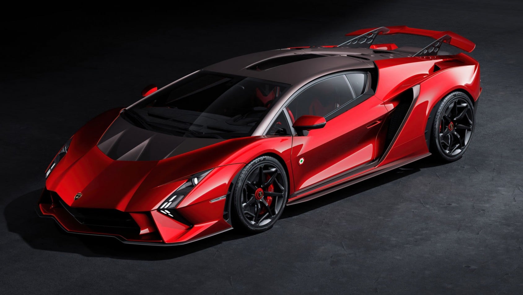 Lamborghini Invencible lewy przód