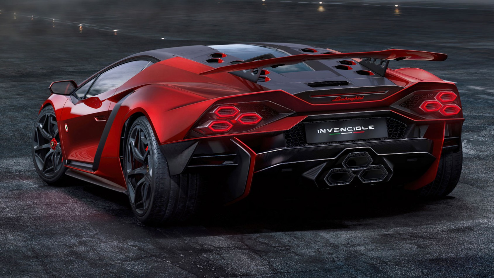 Lamborghini Invencible tył