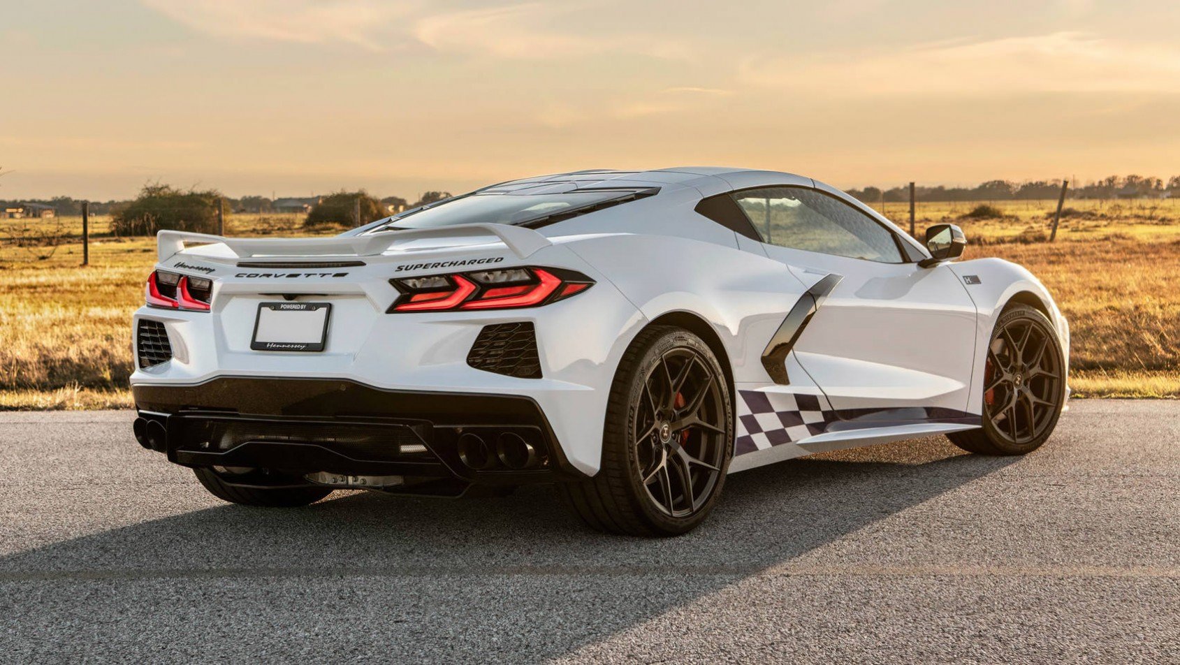 Hennessey Corvette C8 tył