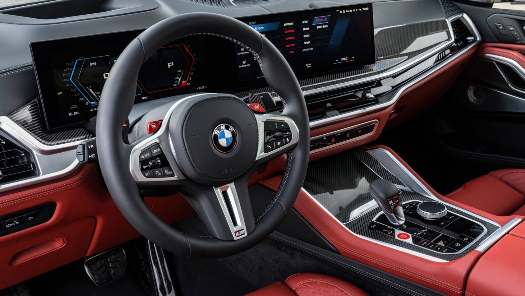 BMW X6 M 2023 BMW X6 M Competition kokpit