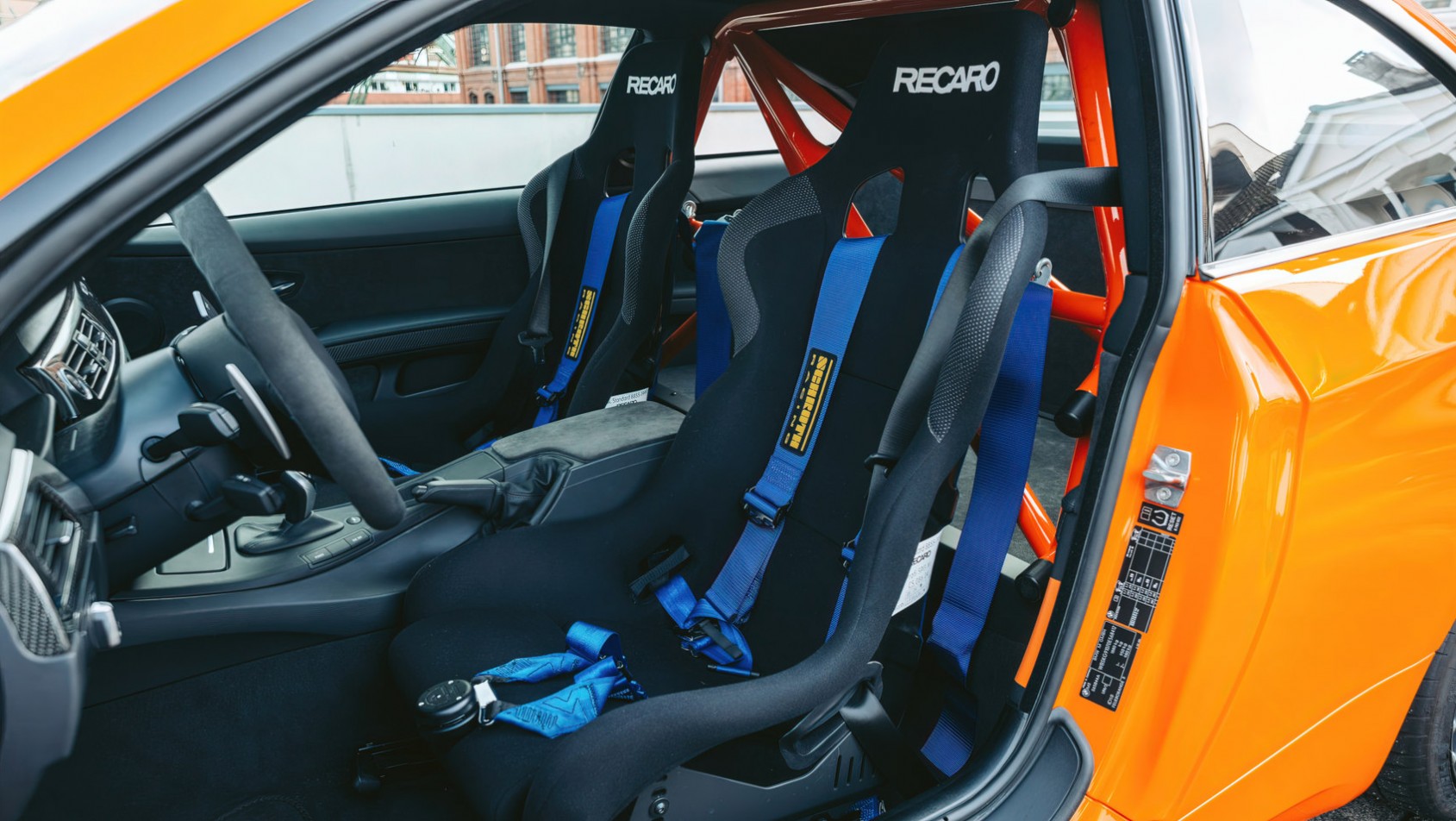 BMW M3 BMW M3 GTS wnętrze
