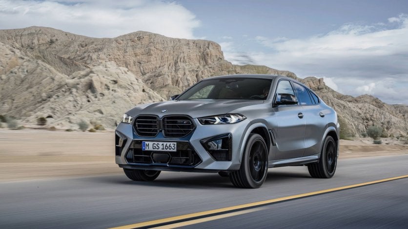 2023 BMW X6 M Competition lift