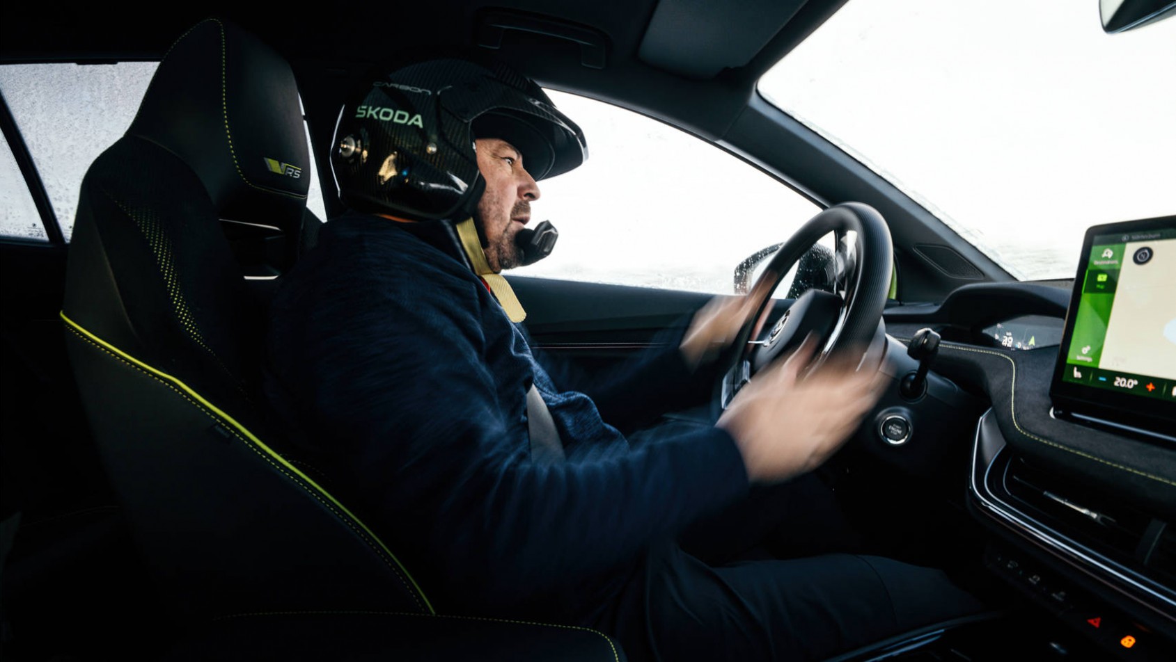 Rekord Guinnessa Evo i Skody kokpit