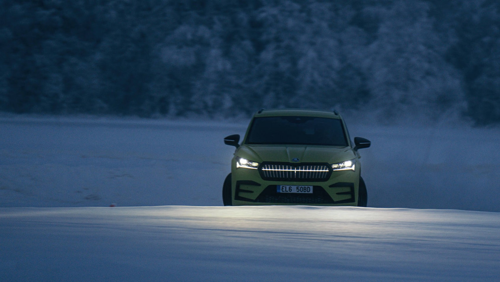 Rekord Guinnessa Evo i Skody treningi po zmroku